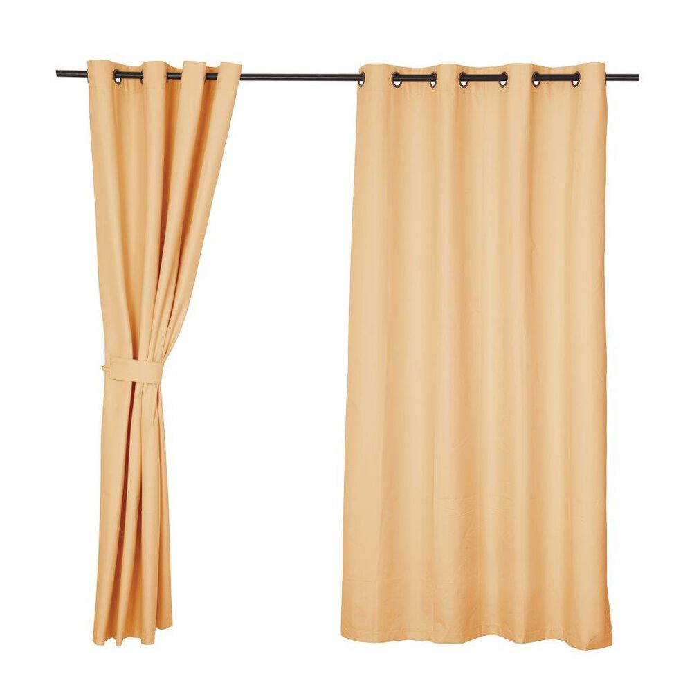 Set Cortina Blackout Arg. 140x220 Cms Selecta Camel image number 0.0