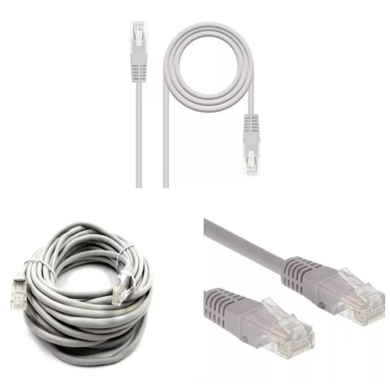 Cable De Red Utp 6e 5mts Gris image number 4.0
