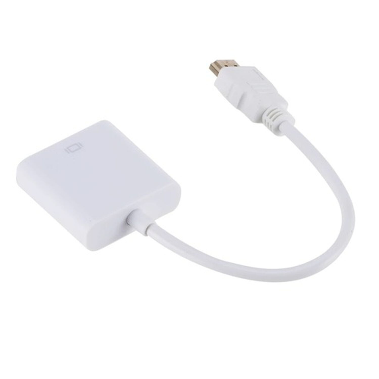 Adaptador Hdmi A Vga Conversor Transformador Hdmi Macho A Vga Hembra Convertidor Para Monitores image number 2.0