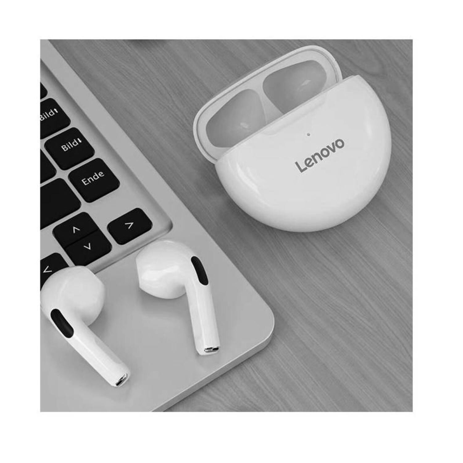 Audifonos Bluetooth Tws In Ear Recargable Blanco Ht38 image number 2.0