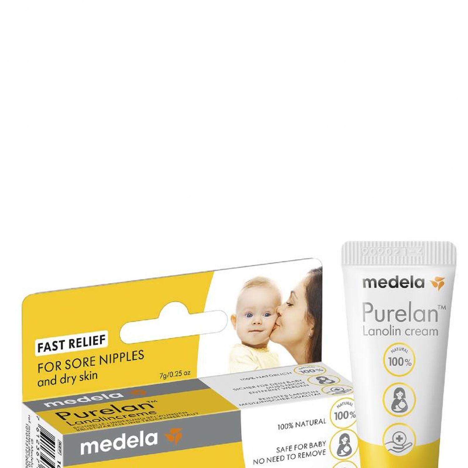 Crema De Lanolina Purelan 7 Grms Medela image number 0.0