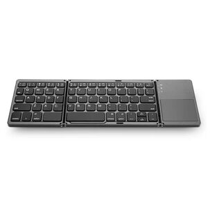 Teclado Plegable Gris Touchpad