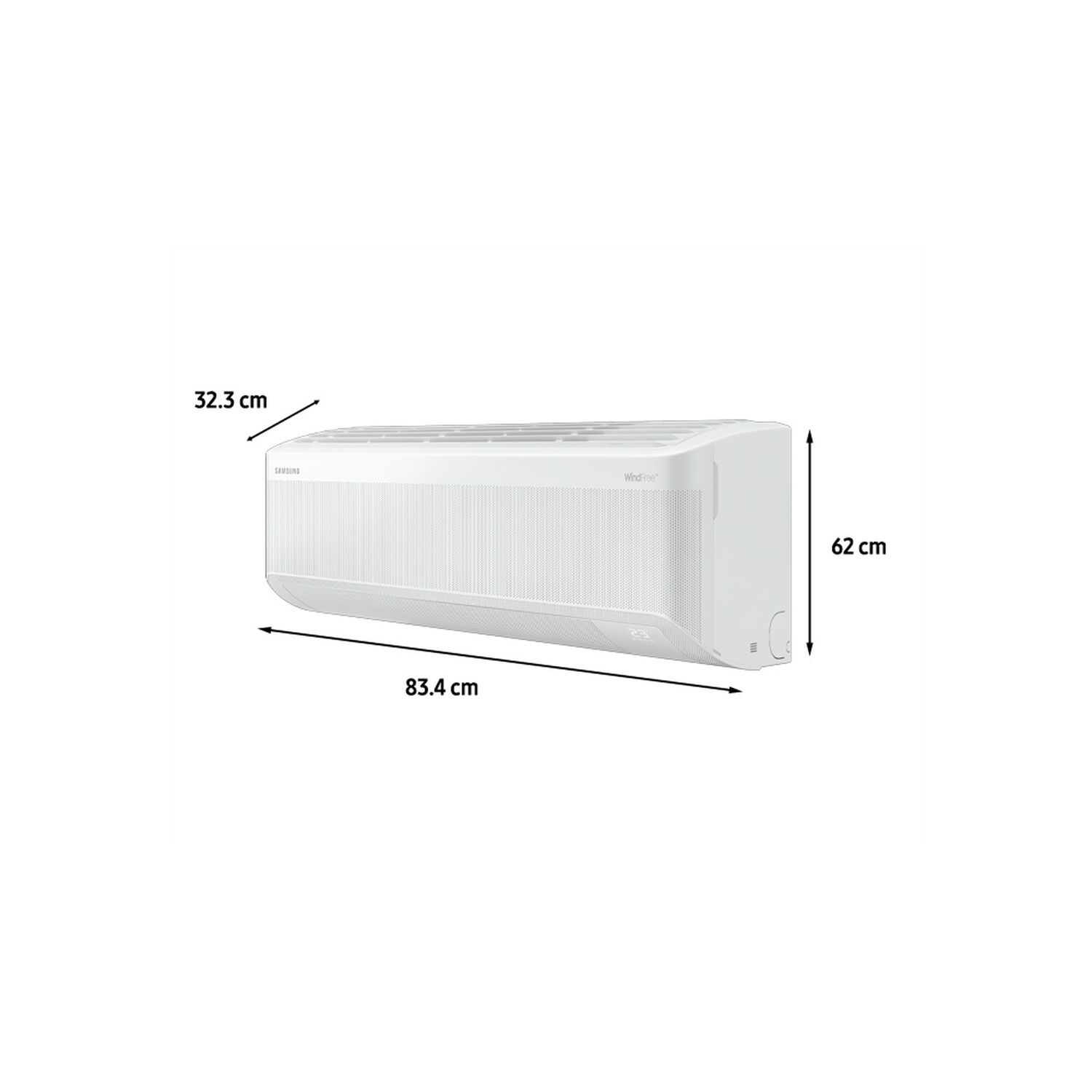 Aire Acondicionado Split Muro Wind Free Inverter 9000 Btu image number 3.0