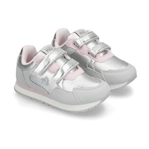 Zapatilla Infantil Niña The King's Polo Club Grey