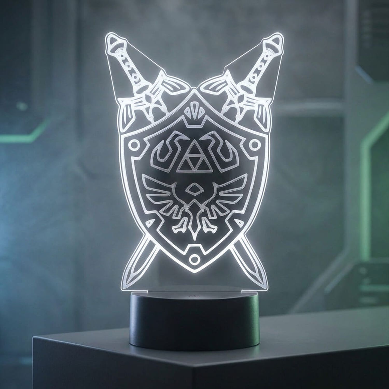 Lampara 3d Zelda Escudo image number 0.0