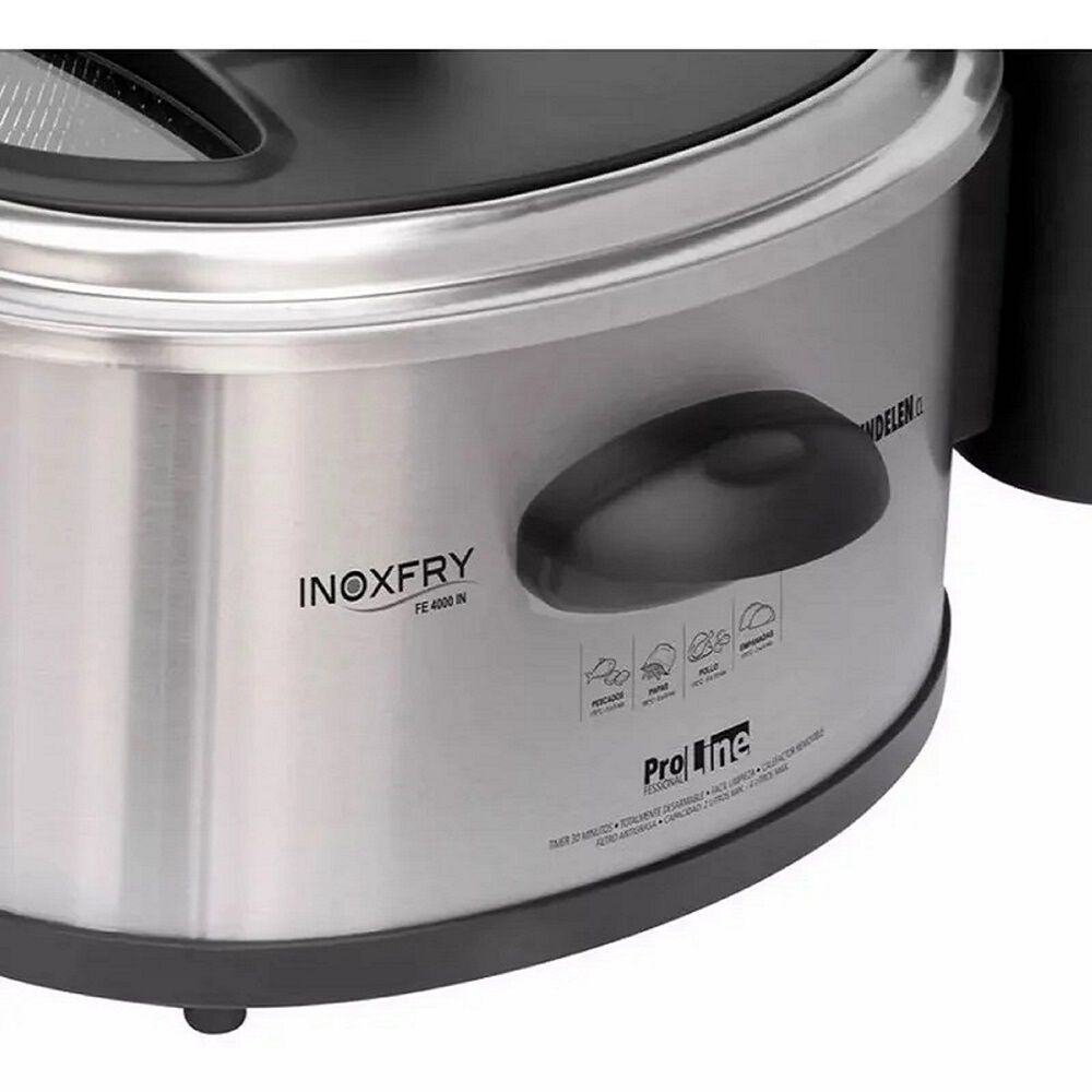 Freidora Eléctrica Sindelen Fe-4000in 4l image number 2.0
