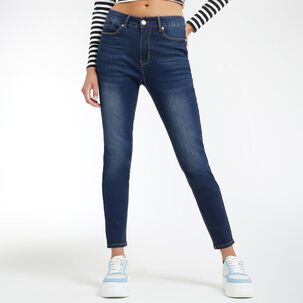 Jeans Tiro Medio Skinny Mujer Freedom