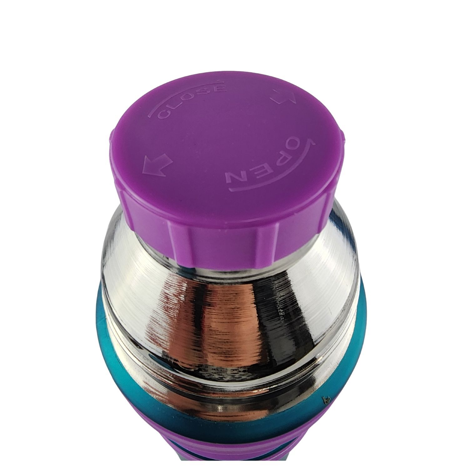 Termo Mega Slim Ii 1l Acero Inoxidable Bebidas Calientes Frias Turquesa image number 6.0