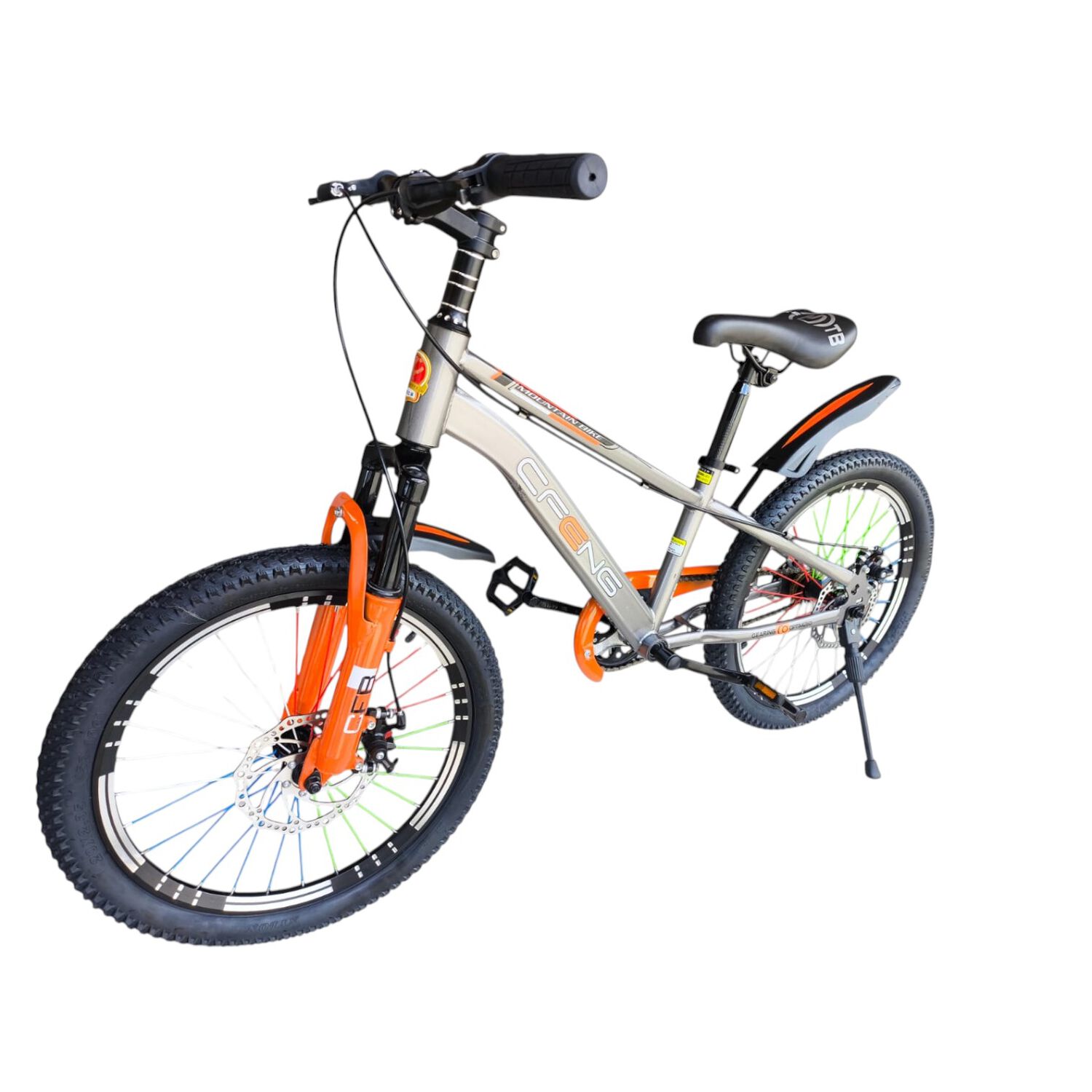 Bicicleta Aro 20 Cfeng Con Freno Disco Gris image number 2.0