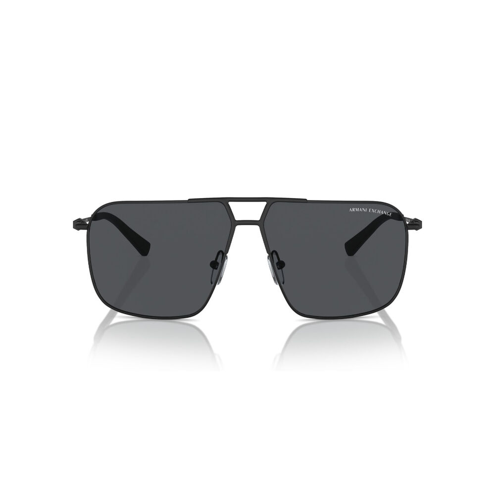 Lentes De Sol Negro Mate Armani Exchange image number 0.0