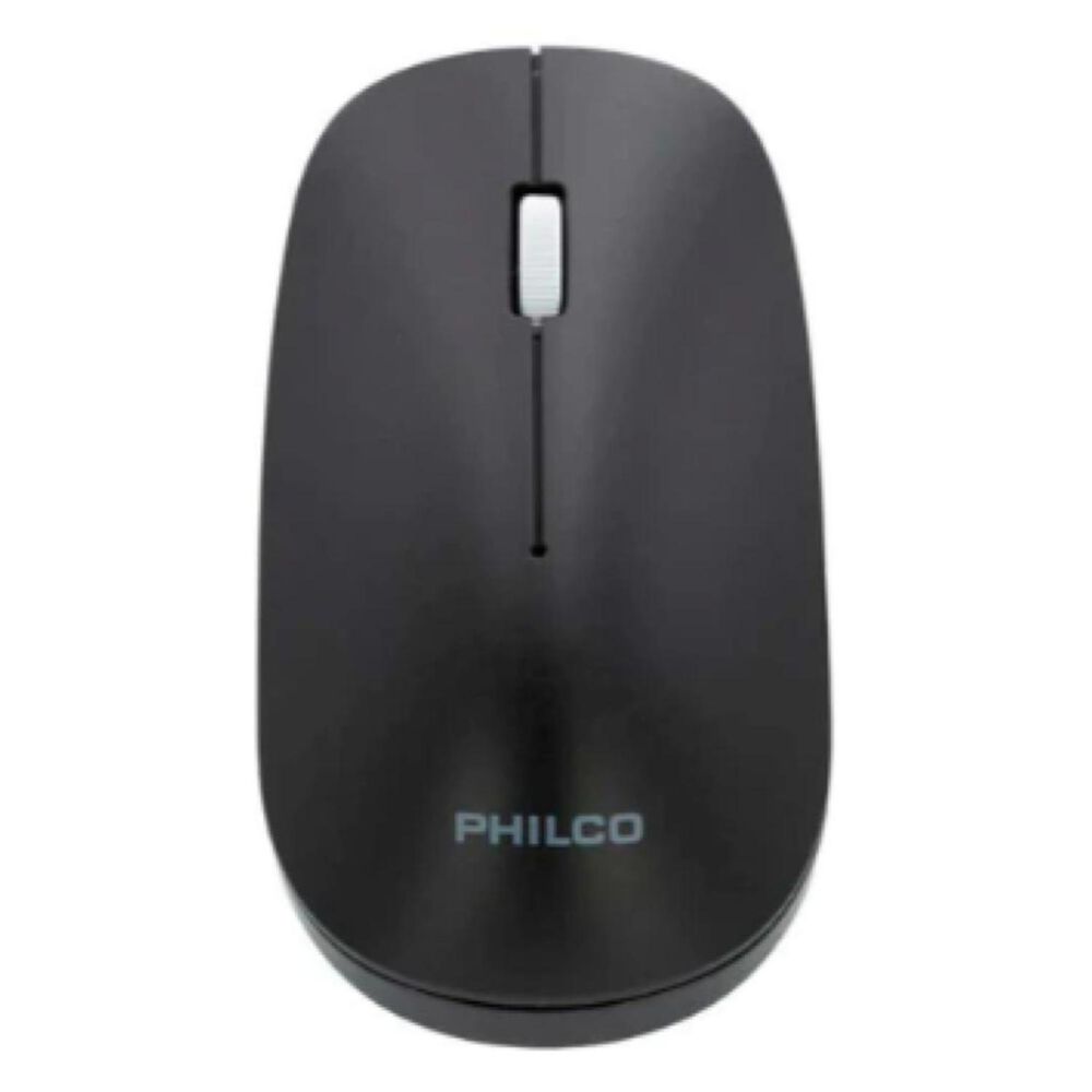 Mouse Inalambrico Usb 3 Botones 1600 Dpi Negro image number 0.0