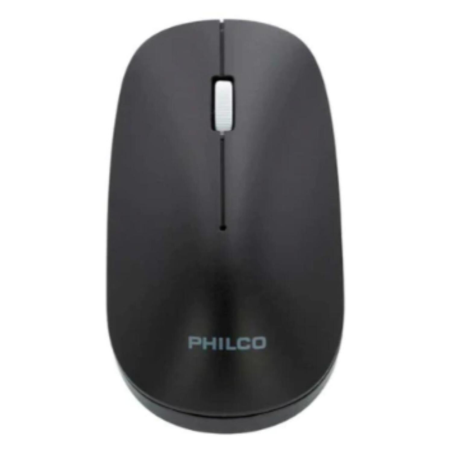Mouse Inalambrico Usb 3 Botones 1600 Dpi Negro image number 0.0