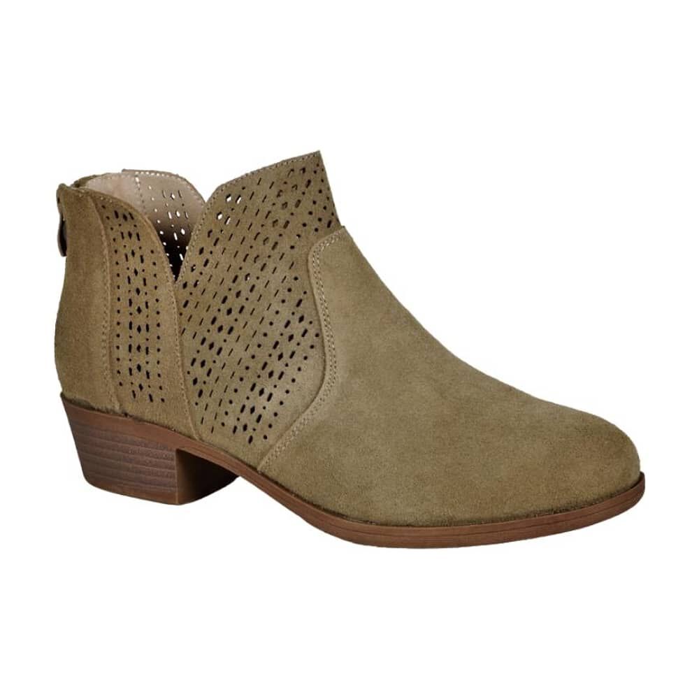 Bot&iacute;n Cuero Samanta Taupe image number 5.0