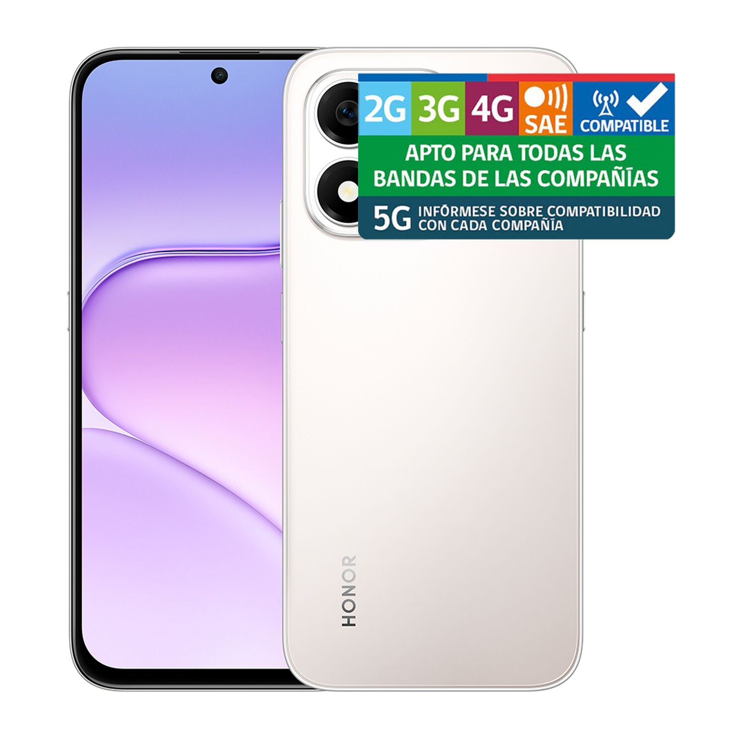 Smartphone Honor 600 Smart / 5G / 256 GB / Plata / Liberado image number 10.0