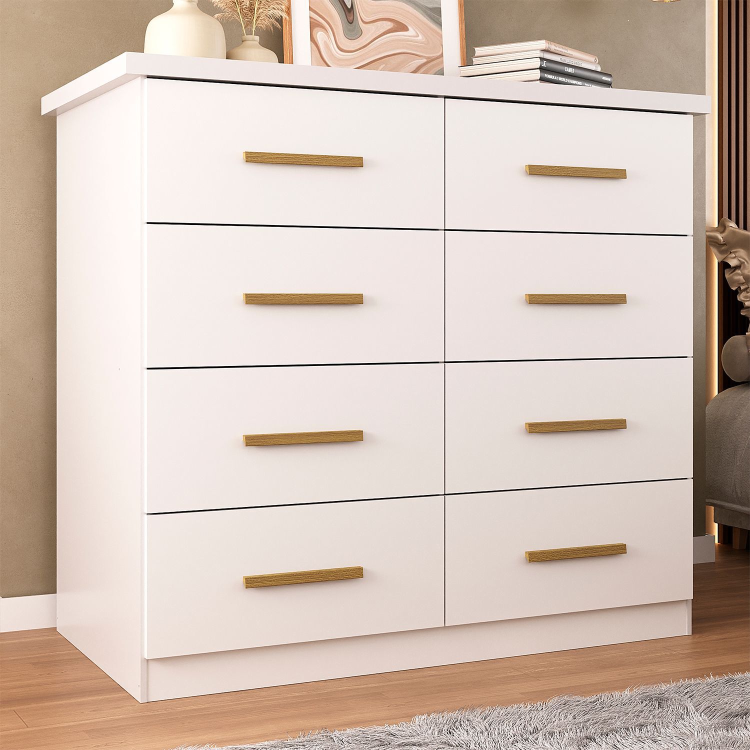 Comoda Di Poretti Design Magnuns / 8 Cajones image number 2.0