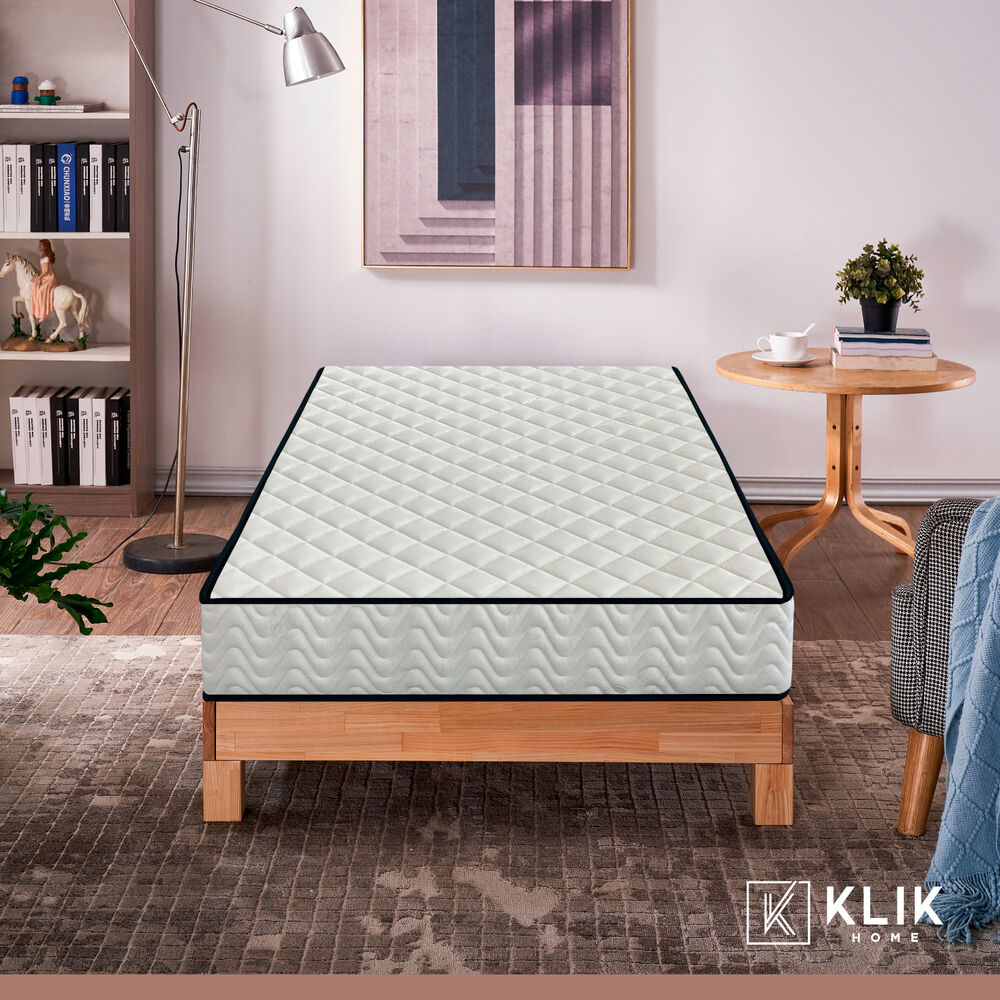 Colchón Klik Home Primera Capa Foam Y Resortes Pocket Spring 1.5 Plaza image number 0.0