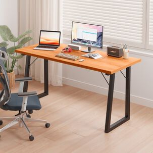 Escritorio Modern Nordic 160 Cm Cubierta De Melamina Con Patas De Metal