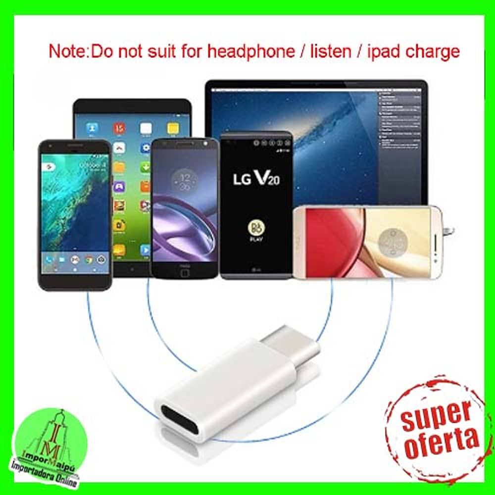 Adaptador Compatible Iphone Lightning A Tipo C Otg De 8 Pines Para Iphone Hembra A Conector Tipo C Macho image number 3.0