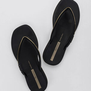 Sandalia Mujer Negro Glow 62 Ipanema