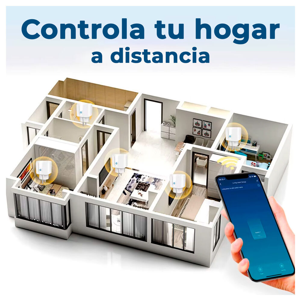 Enchufe Inteligente Con Control De Energía Y Bluetooth image number 4.0