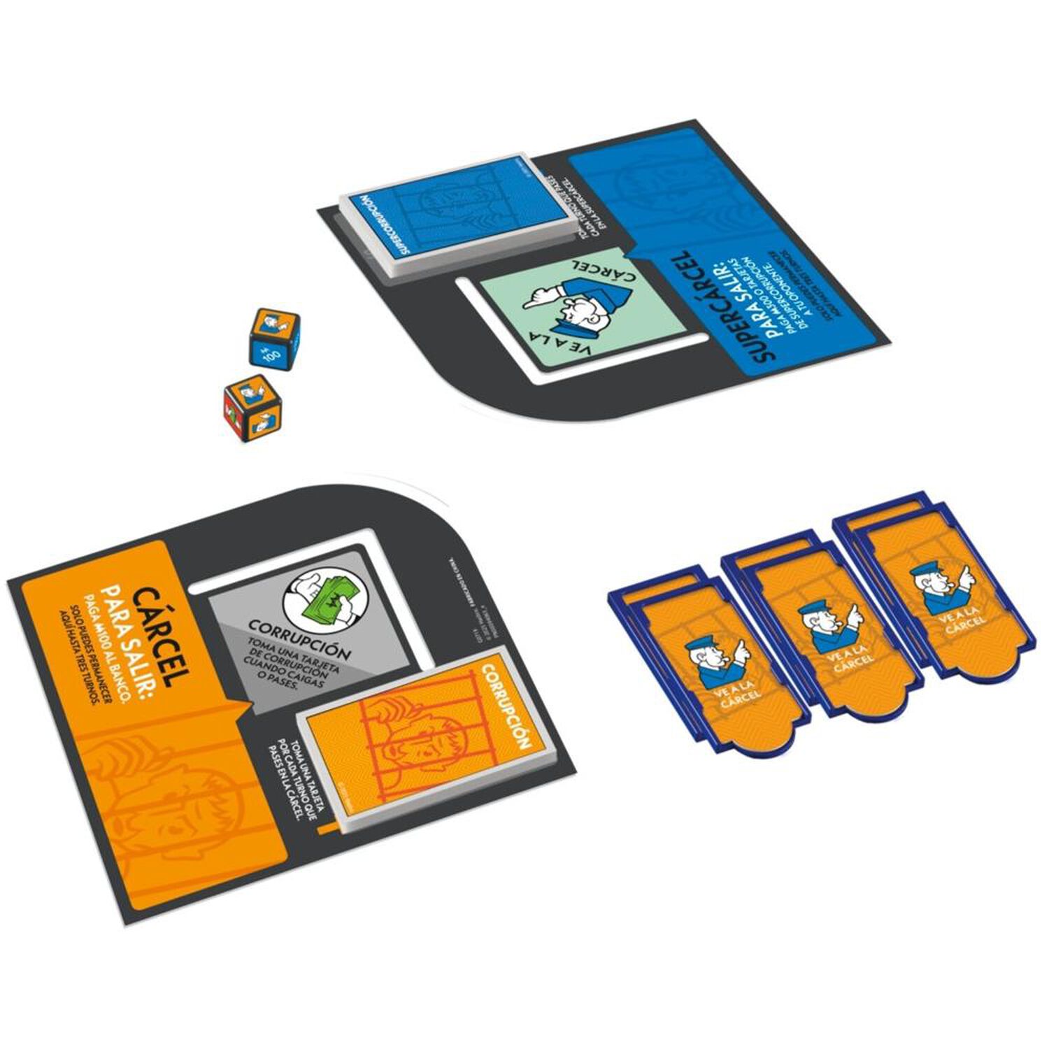 Juego De Mesa Monopoly Expansi&oacute;n Ve A La Carcel image number 3.0