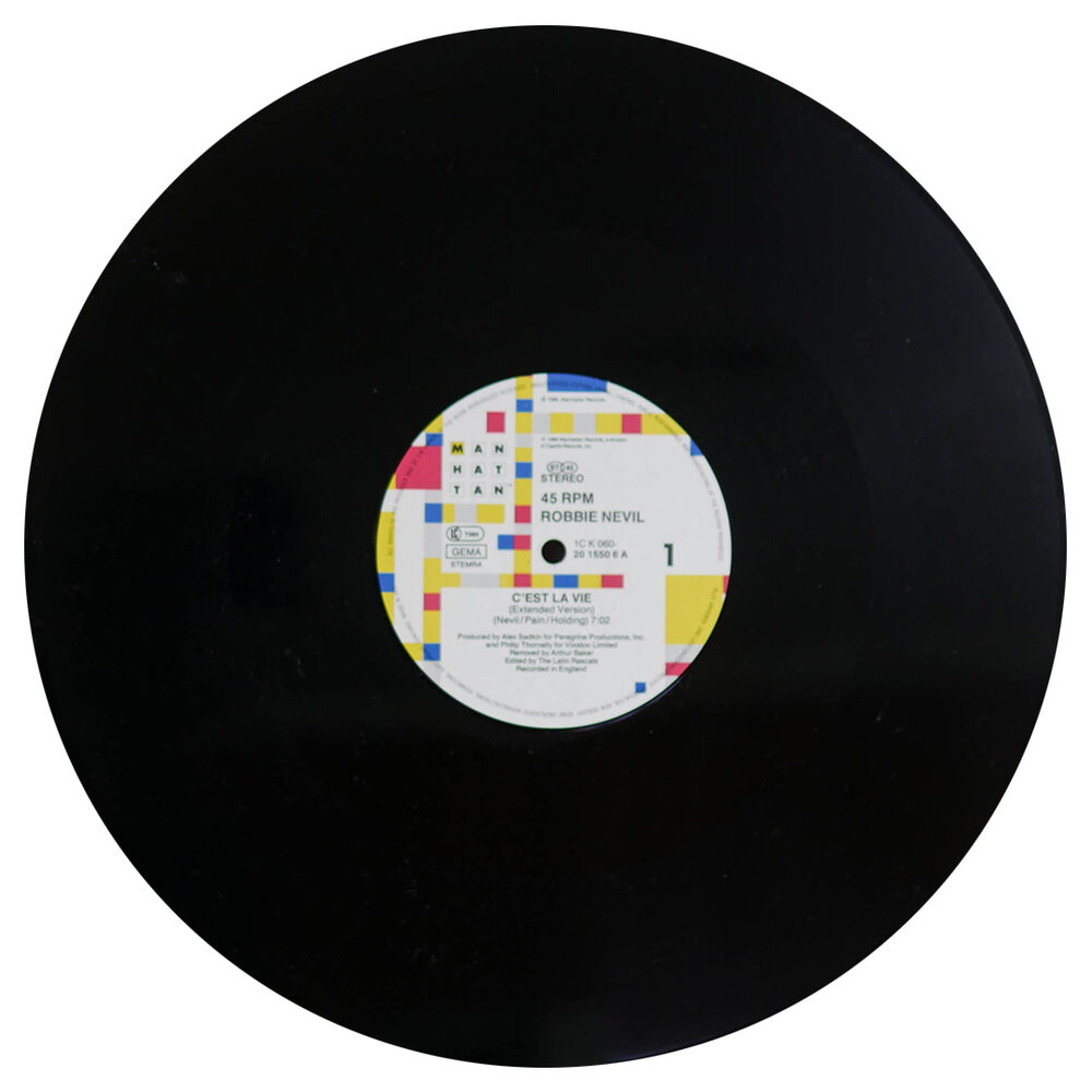 Robbie Nevil - Ces't La Vie | 12" Maxi Single Usado image number 2.0