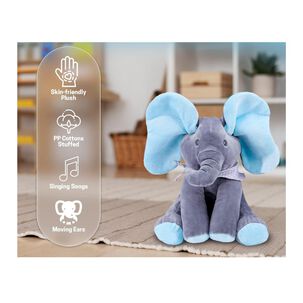 Peluche Músical Sensorial Elefante De Estimulación