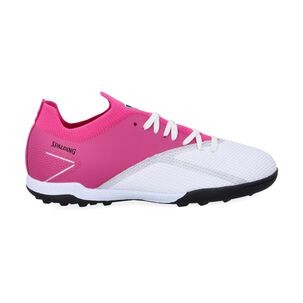 Zapatilla Fútbol Niño Spalding Blanco/rosado