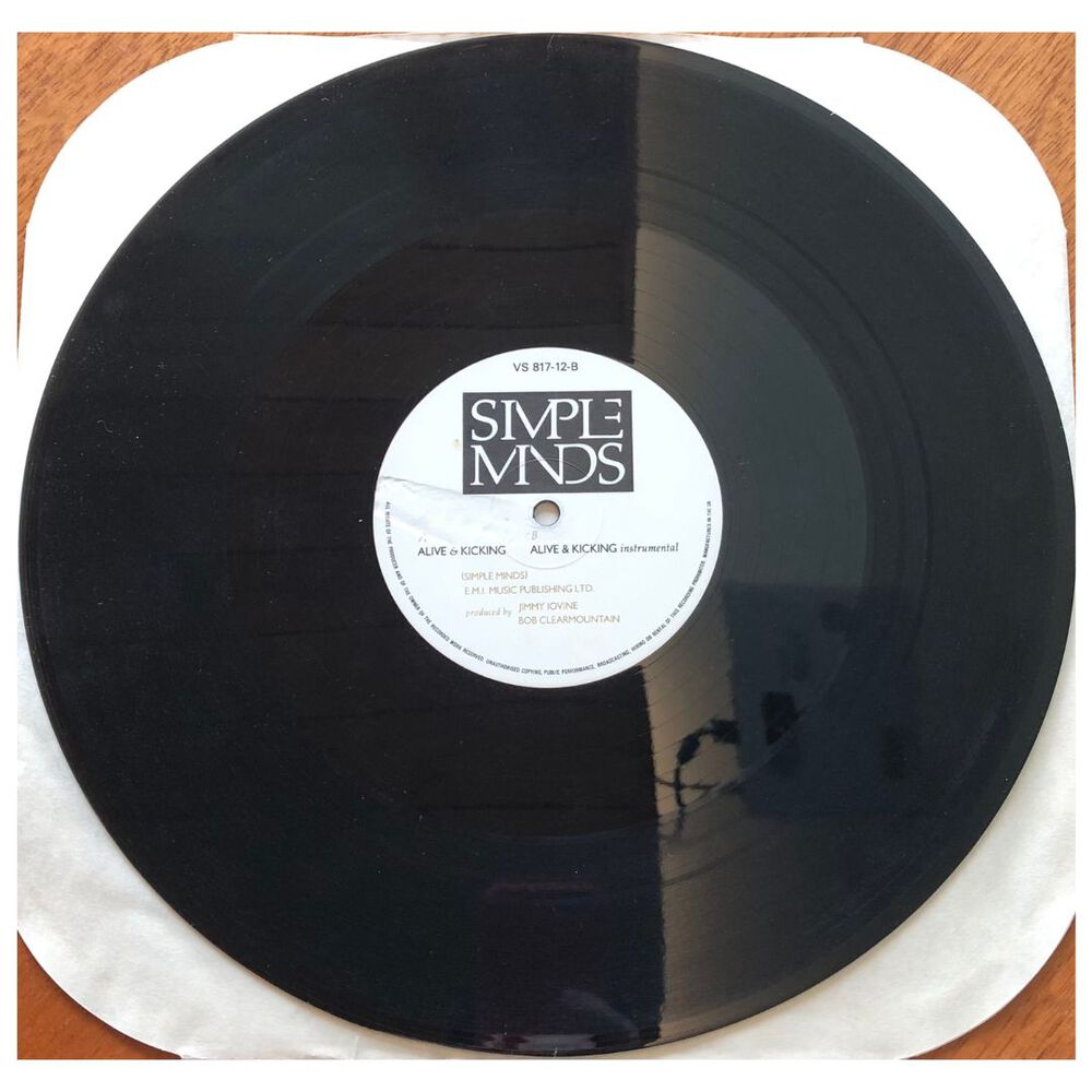 Simple Minds - Alive & Kicking | 12" Maxi Single Usado image number 3.0