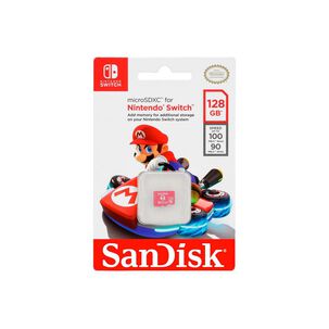 Memoria Micro Sd Sandisk 128gb Para Nintendo Switch