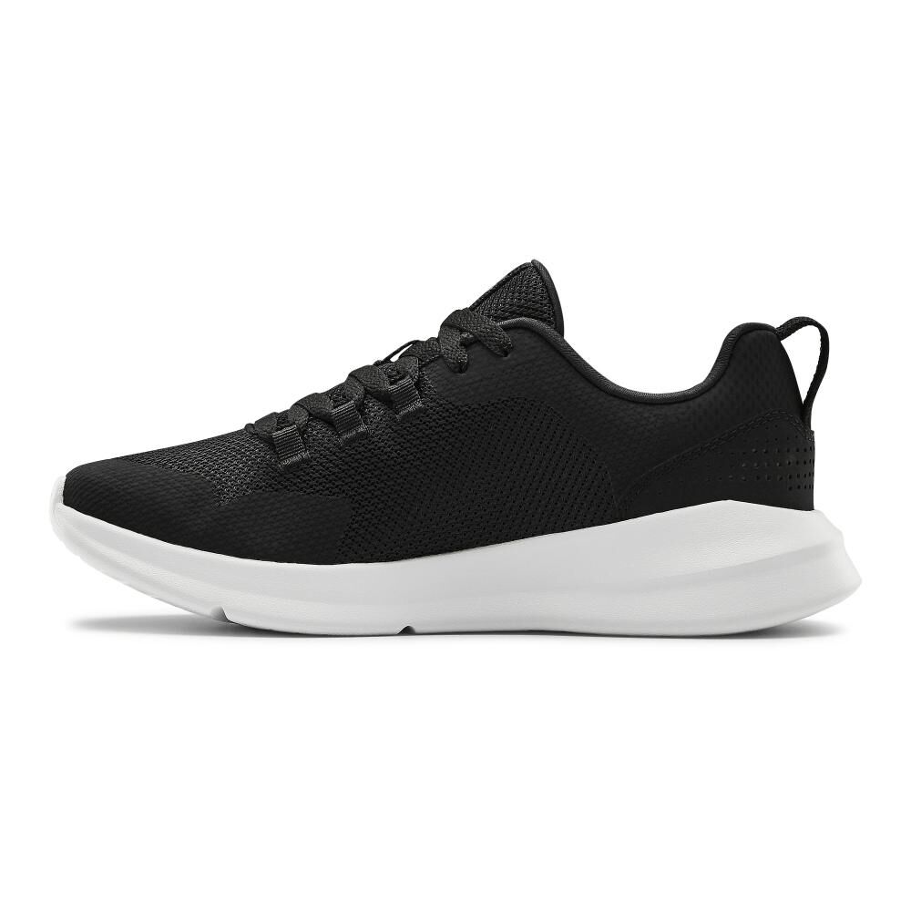 Zapatilla Running Mujer Under Armour Essential W Negro/blanco image number 1.0