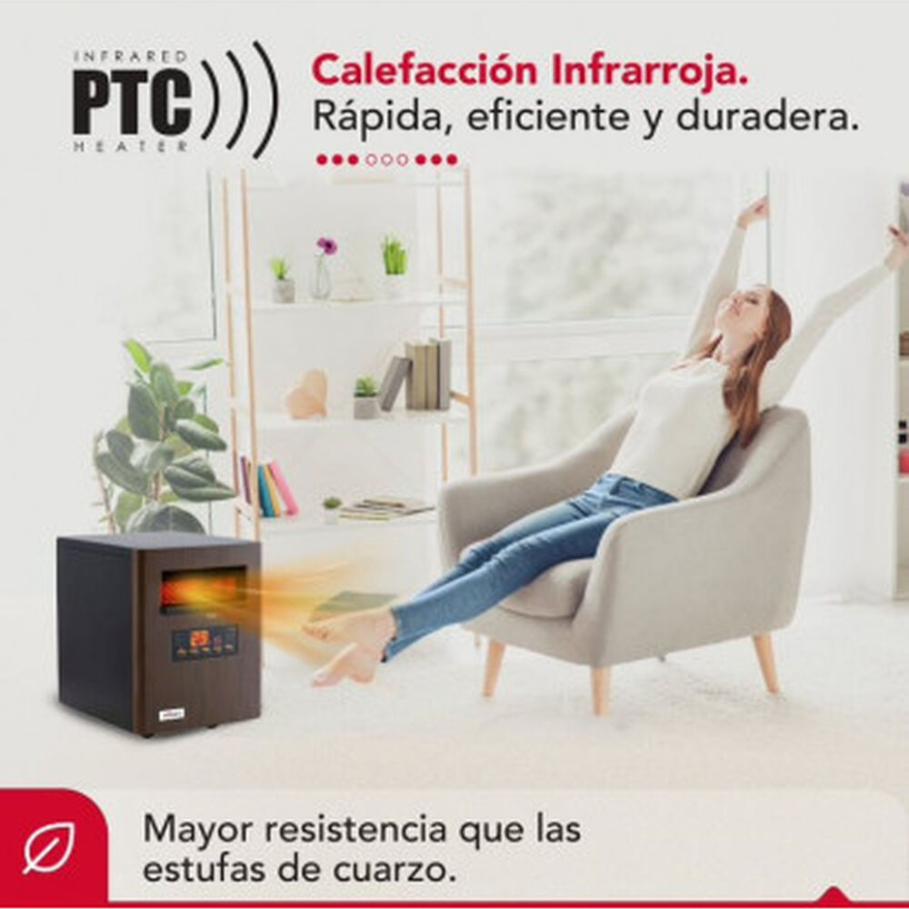 Estufa Electrica Infrarroja Thor Green1500 image number 3.0