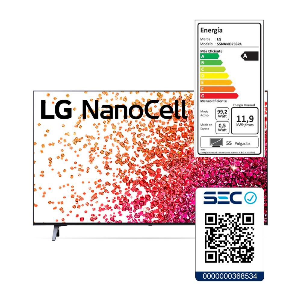 Led LG NANO75SPA / 55 "/ Ultra HD / 4K / Smart Tv image number 7.0