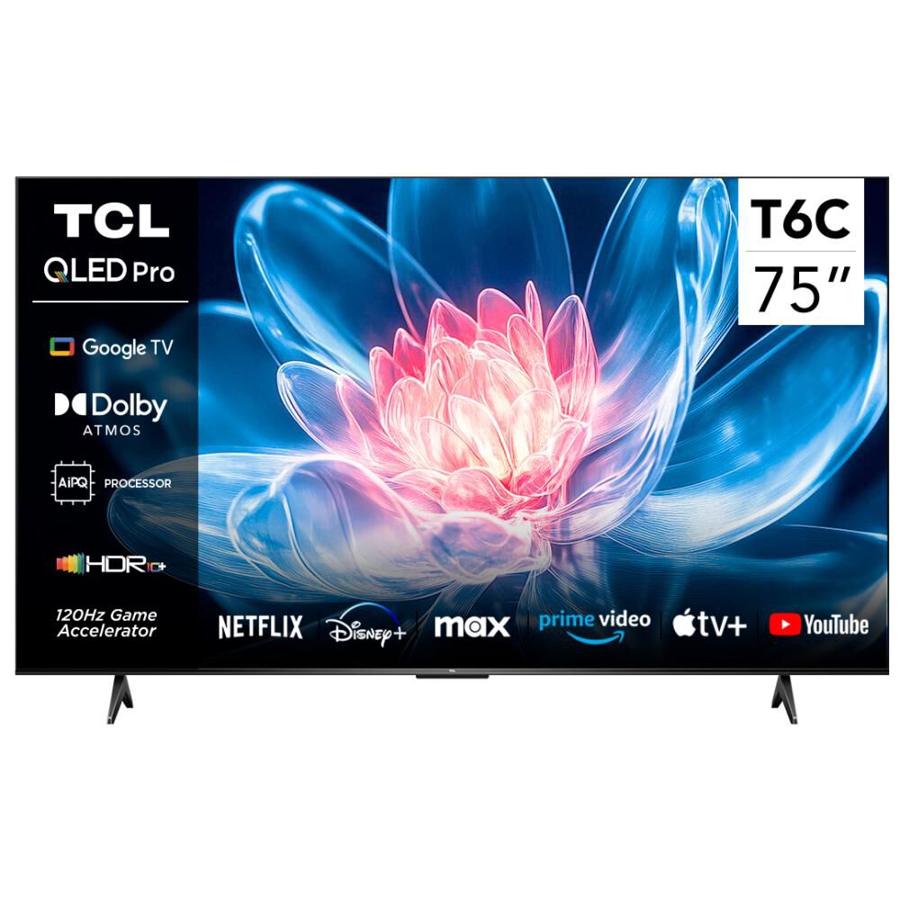Qled 75" TCL 75T6C / Ultra HD 4K / Smart TV image number 1.0