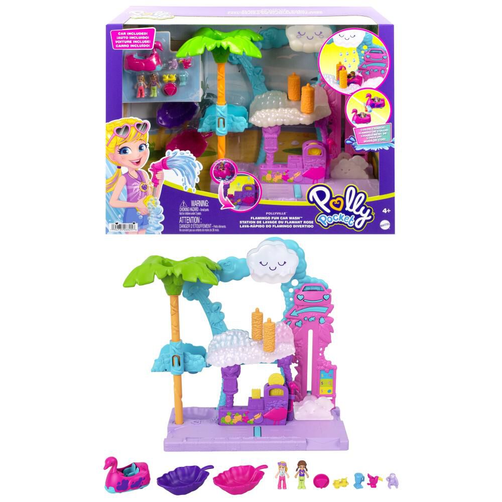 Set De Juegos Mini Muñecas Polly Pocket Hhj05 image number 1.0