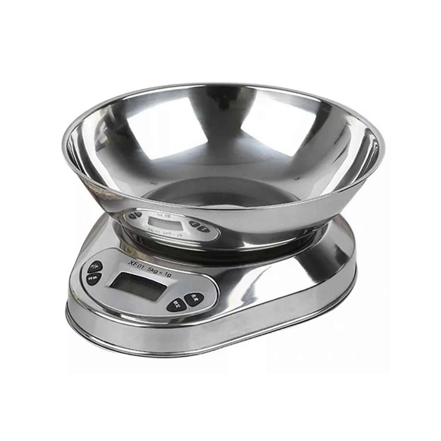 Pesa Digital Cocina Bowl Acero Recipiente 5kg Pantalla Lcd image number 2.0