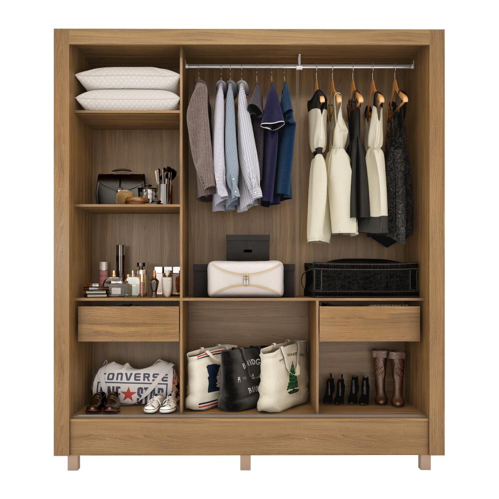 Cl&oacute;set Di Poretti Design Ravel / 3 Puertas / 2 Cajones image number 3.0