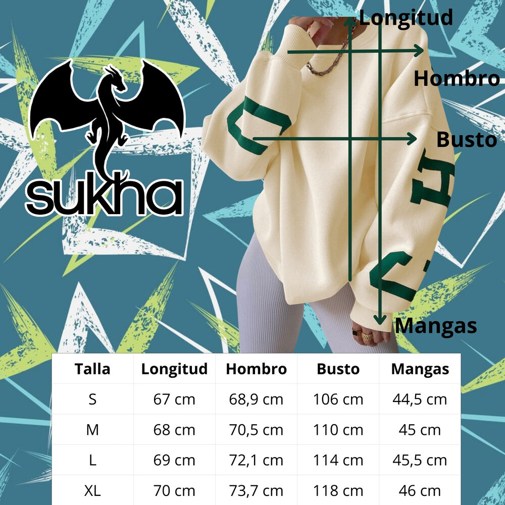 Poleron Manga Larga Oversize image number 1.0