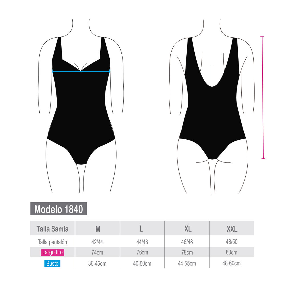 Traje De Baño Deportivo Material Resistente Diseño Costado Morado image number 3.0