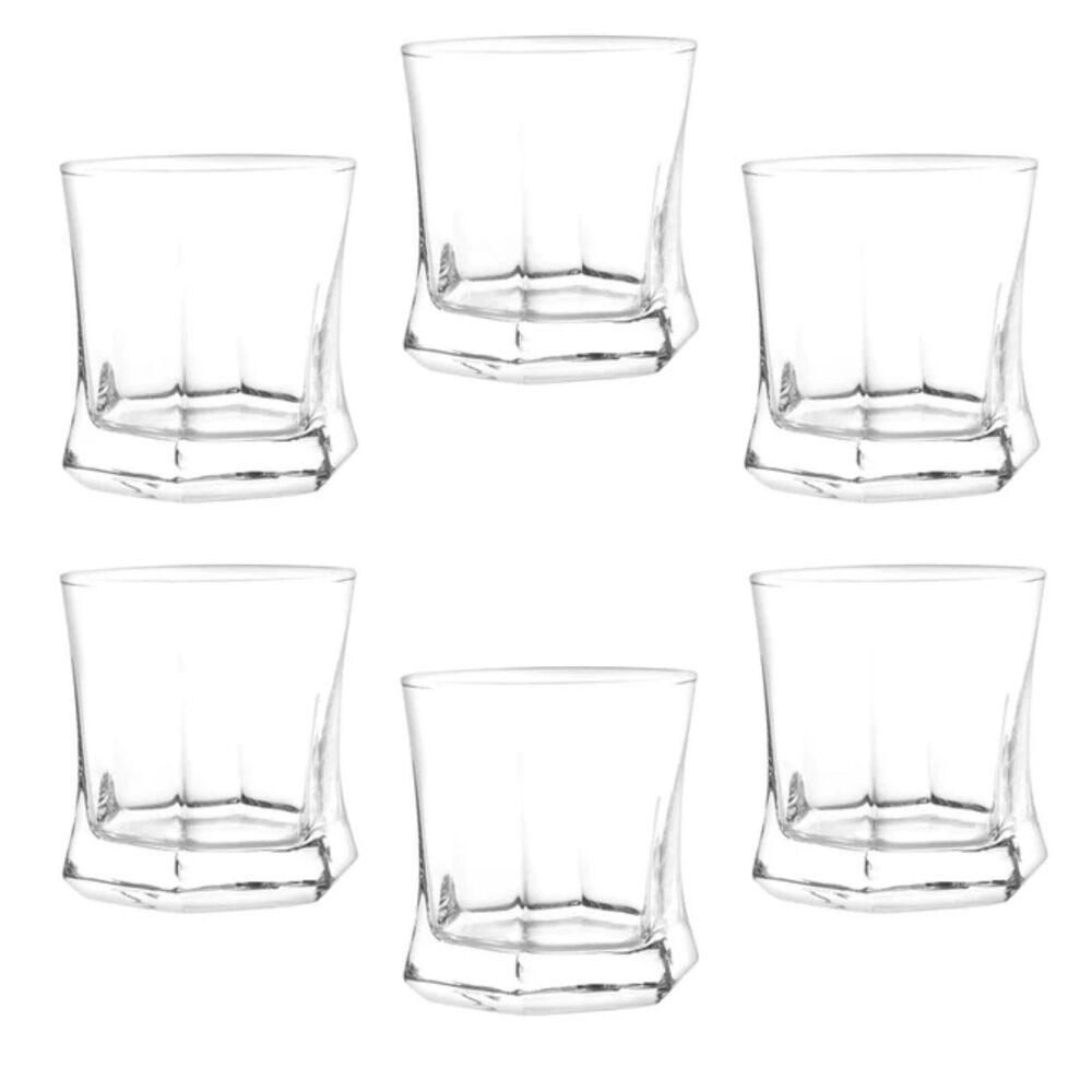 Set 6 Vasos Vivaldi Tragos Cortos Cristar 247ml image number 1.0