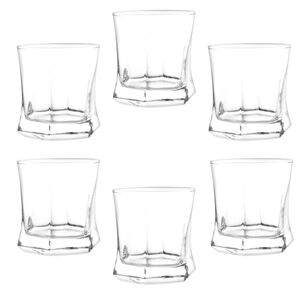 Set 6 Vasos Vivaldi Tragos Cortos Cristar 247ml
