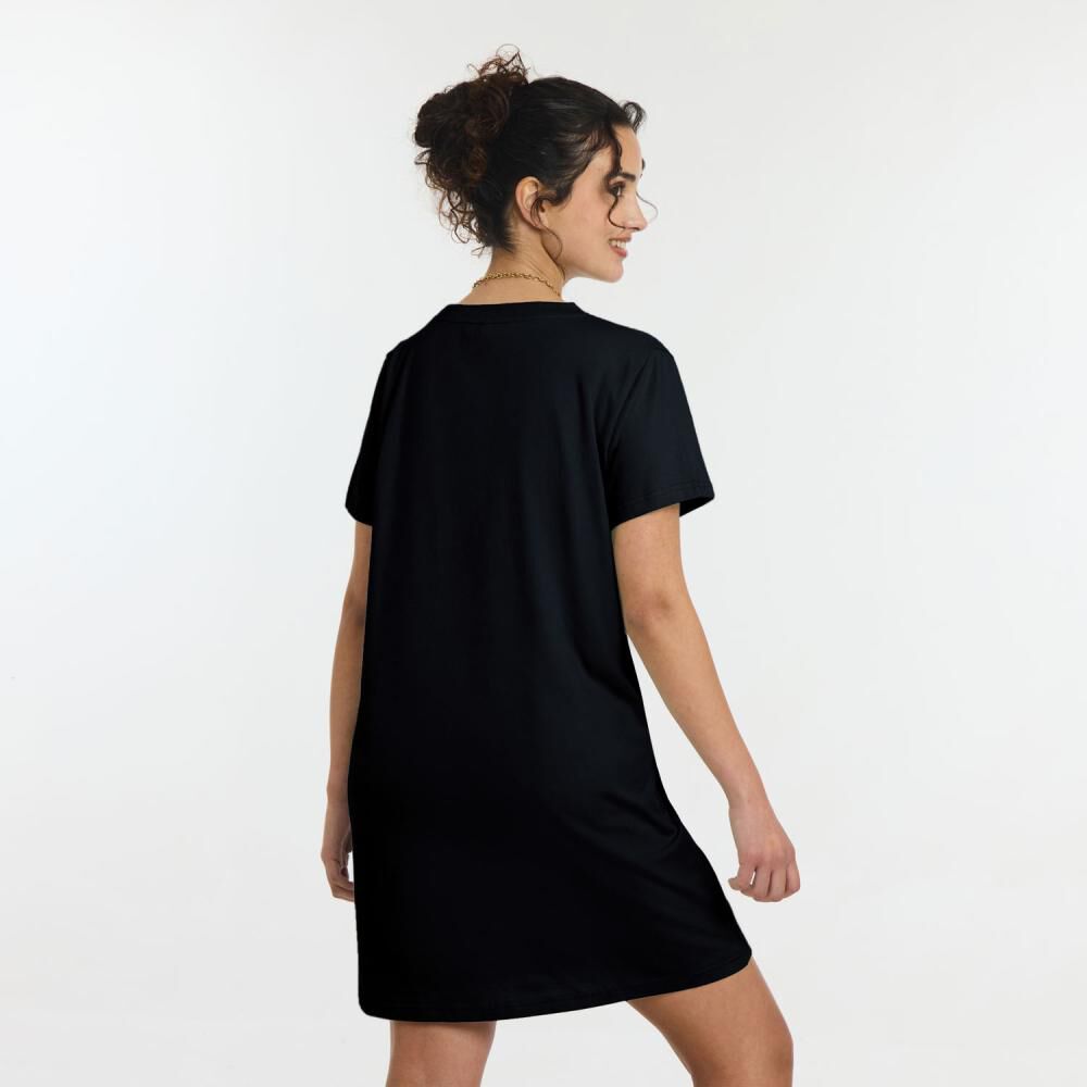 Vestido Midi Manga Corta Cuello Redondo Mujer Freedom image number 2.0