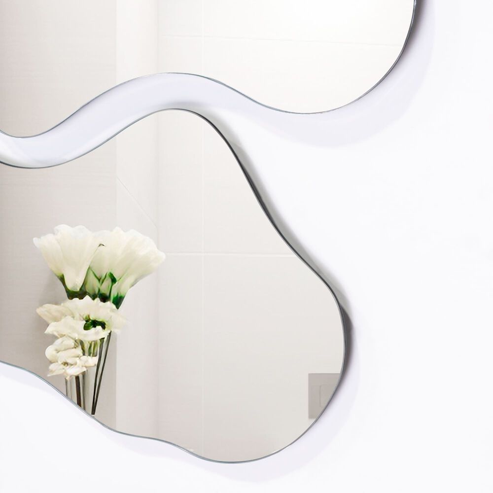 Set X2 Espejos 35x60x1,9 Cm Forma Irregular image number 4.0