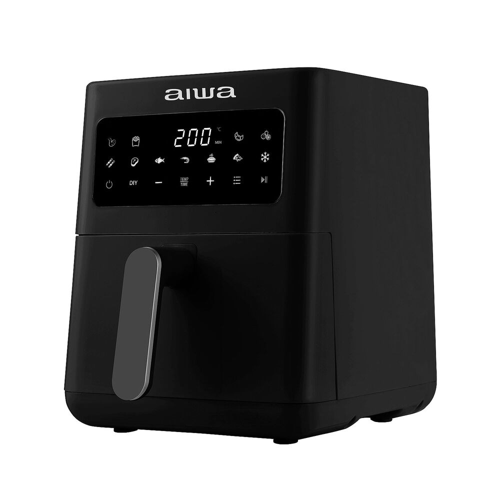 Freidora De Aire Digital Led 4.5 Litros Aiwa Aw-fk45 Negro image number 2.0