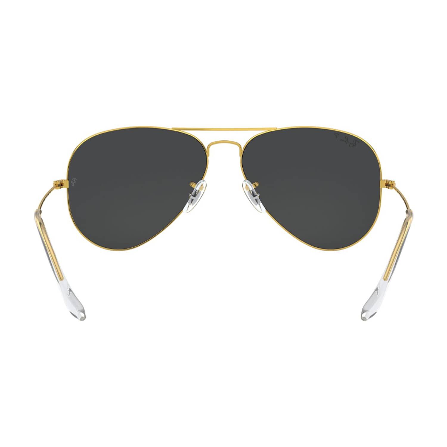 Lentes De Sol Aviator Negro Polarizados Ray-ban image number 3.0