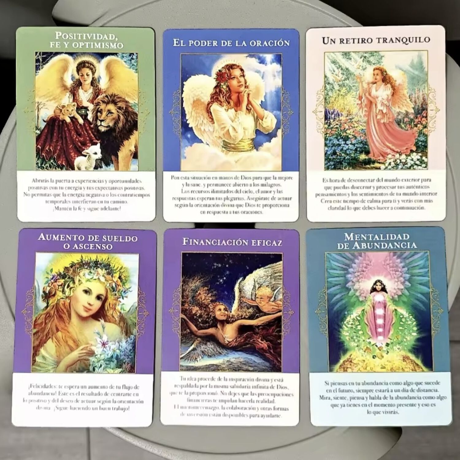 Oraculo Cartas Angeles De Abundancia En Espanol image number 9.0