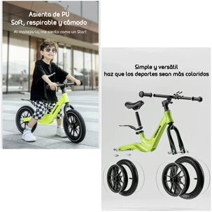 Bicicleta De Equilibrio 3-8 Años Aro 14 Roja Lubabycas