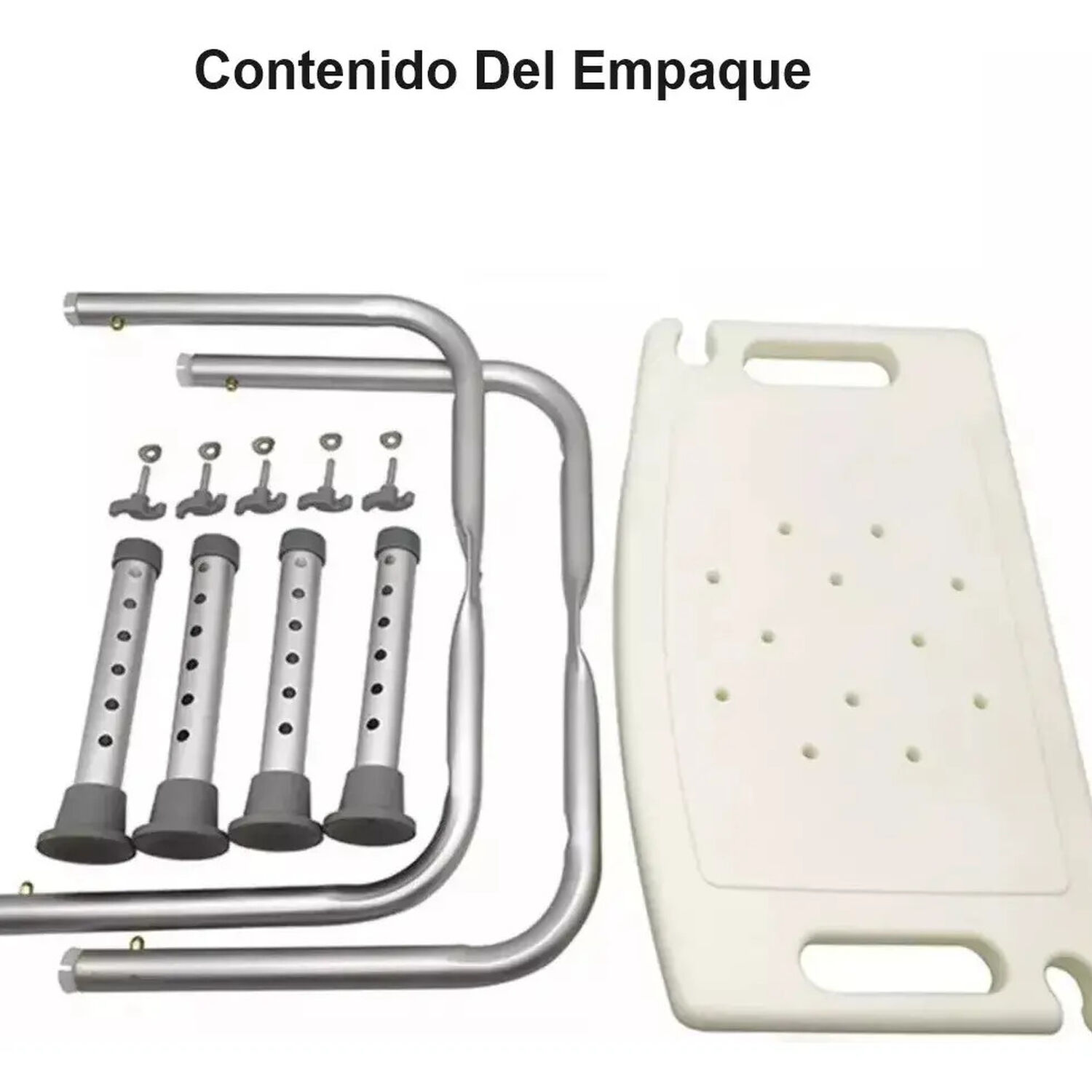 Asiento Seguridad Ducha Regulable Taumm Blanco image number 3.0