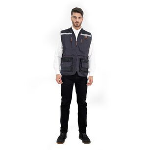 Chaleco Ge&oacute;logo Gabardina Quebec Gris