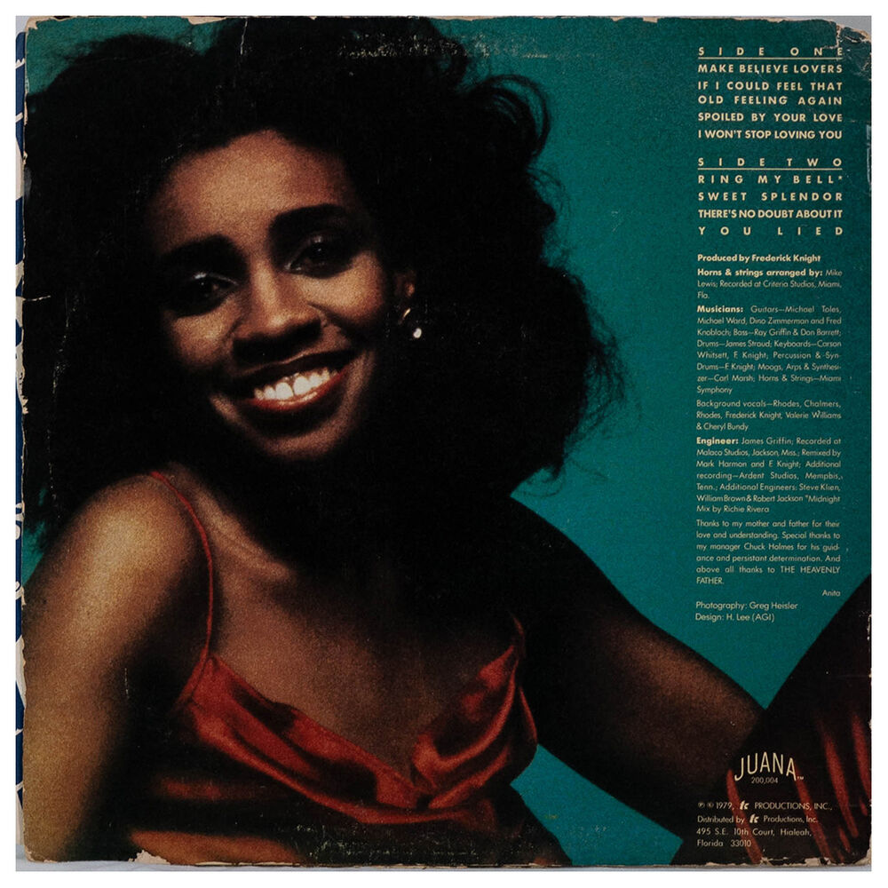 Anita Ward - Songs Of Love | Vinilo Usado image number 1.0